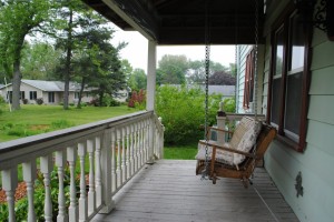 Anyone for a quiet afternoon in a porch swing? Jim built it with his Woodmaster. “In March of 2006, Lynn and I took a hiatus from restoration and spent three weeks in Past Christian and Waveland, Mississippi at the request of the Four Square Church. They needed me to work on donated RV’s, the church, and parishioners’ homes.  Occasionally, they loaned me out to Habitat for Humanity and other groups to resolve special problems.  I went through all my RV parts, hardware, and materials (molding, 2×4′s,  etc.) in two days then salvaged whatever materials I could find.  I brought all the tools I felt I would need, but without supplies, some of the work did not even get started.  My God, what an absolute disaster.  I am glad we were able to help.”